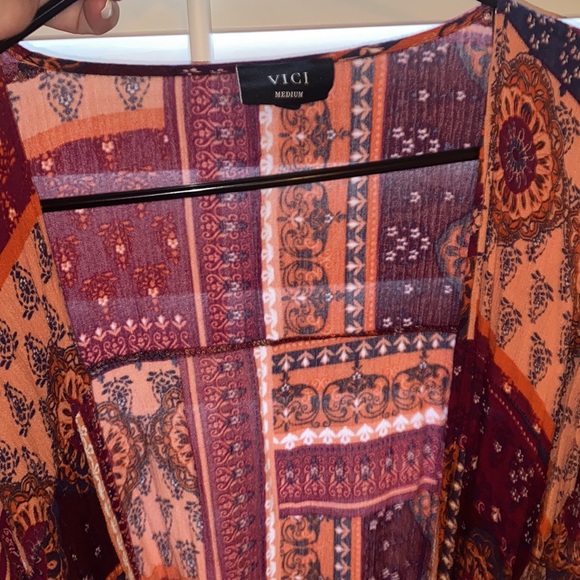 VICI Collection Print Kimono size M - Picture 4 of 8